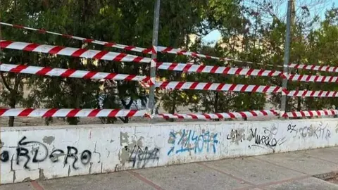 Valla robada en el CEIP La Uni&oacute;n