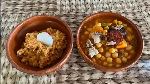 Ajo campero y berza jerezana