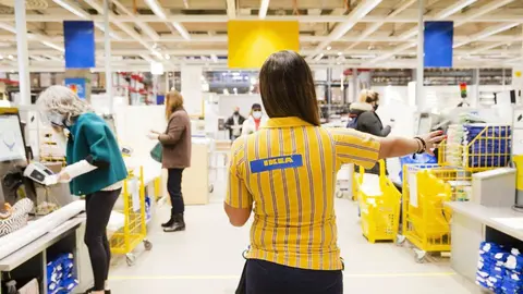 Comprando en Ikea