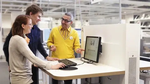 Comprando en pareja en Ikea