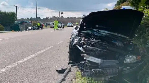Muere una persona tras un terrible accidente de tr&aacute;fico en Jimena (C&aacute;diz). Estas son las causas