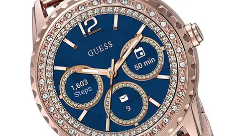El reloj inteligente de m&aacute;s lujo para mujer es este de Guess en Amazon