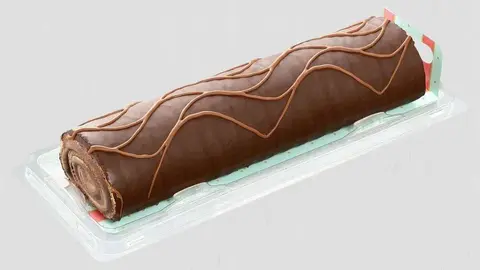 Brazo de chocolate y trufa de Mercadona