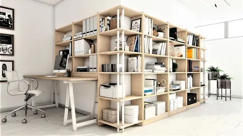 As&iacute; es la estanter&iacute;a m&aacute;s pr&aacute;ctica de Leroy Merlin: madera de pino, sostenible y hasta 100 kg de carga