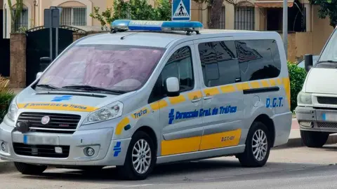 Furgoneta de la DGT en Jerez