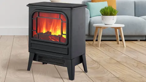 Llega a Carrefour una estufa que parece una chimenea