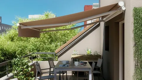 El Black Friday de Leroy Merlin arrasar&aacute; con los toldos para balcones y terrazas