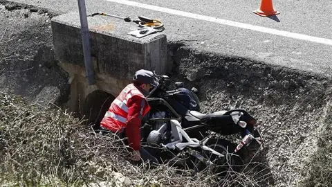 Muere un hombre de 46 a&ntilde;os en un accidente de moto en La Rinconada