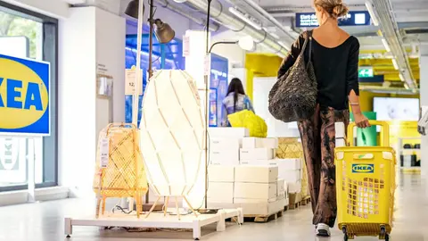 Comprando en Ikea