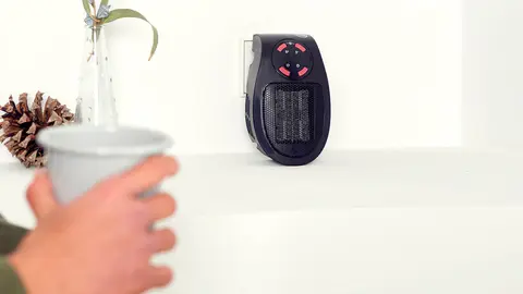 Mini calefactor Taurus del tama&ntilde;o de un enchufe