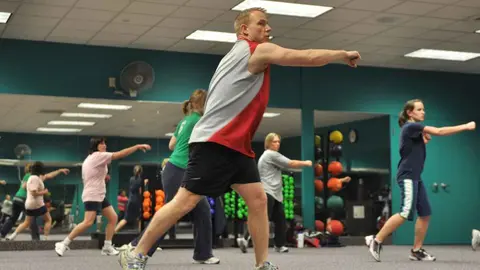 Deporte en el gimnasio