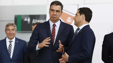 Pedro S&aacute;nchez y Juanma Moreno