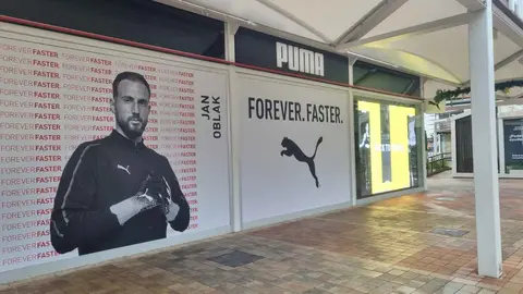La marca deportiva Puma abre su primera tienda outlet en Jerez
