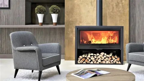 Leroy Merlin vende la estufa m&aacute;s imprescindible (modo chimenea) para tus noches de invierno