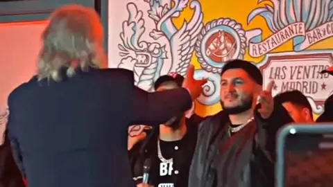 Capullo de Jerez con Omar Montes en la presentaci&oacute;n de su disco