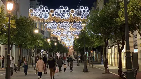 Alumbrado de Navidad en Jerez