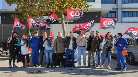 Trabajadores de Majorel en Jerez piden mejoras