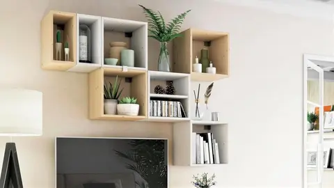 25 euros es lo que vale la estanter&iacute;a de dise&ntilde;o de Leroy Merlin ya a la venta para Navidad