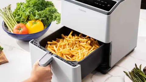 Freidora sin aceite Cosori Dual Blaze Chef Edition