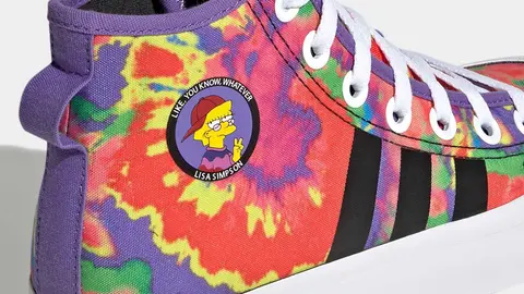Adidas Nizza Hi RF Shoes de Los Simpsons