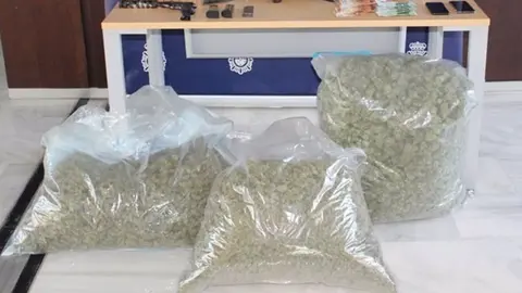 Este es el gran golpe contra una banda dedicada al tr&aacute;fico internacional de drogas en Granada