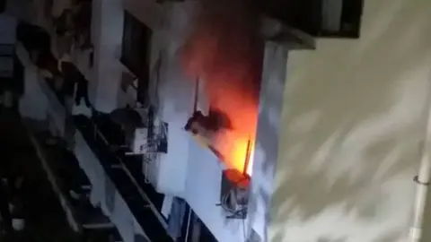 En llamas una vivienda en Marbella. Muere un perro tras el incendio