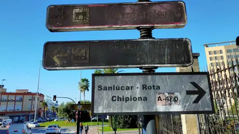 Se&ntilde;al&eacute;tica vertical en Jerez