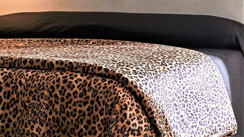 La funda n&oacute;rdica de sat&eacute;n y leopardo m&aacute;s impresionante de Zara Home para tu dormitorio