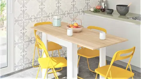 La nueva mesa de Leroy Merlin para una cocina c&oacute;moda y elegante