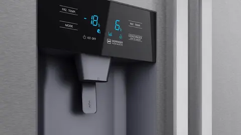 El nuevo frigor&iacute;fico americano metalizado entero de Leroy Merlin causa furor entre sus clientes