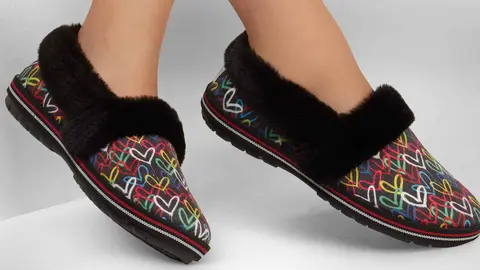 Zapatillas Skechers JGoldcrown BOBS Too Cozy Lodge Love