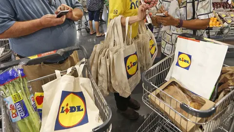 Comprando en Lidl
