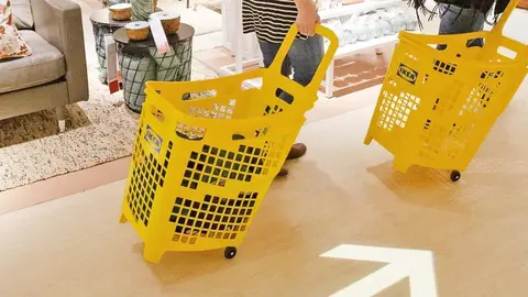 Cestas de compra de Ikea