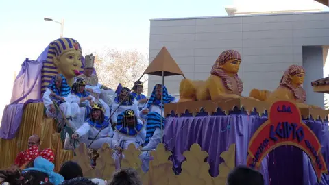 Cabalgata en las barriadas rurales de Jerez