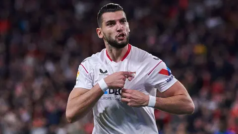 Gol de Rafa Mir en el Sevilla FC - Getafe | Salvador L&oacute;pez Medina para El MIRA