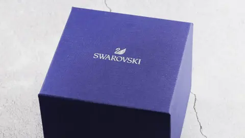 Caja de pendientes de fiesta de Swarovski