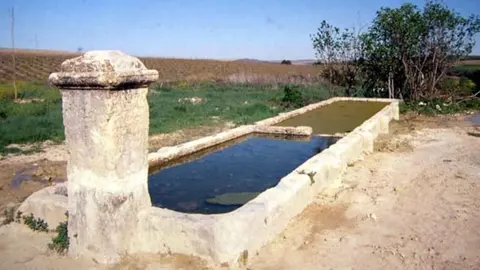 Delito contra el patrimonio en C&oacute;rdoba. As&iacute; roban en Lucena un pilar de una fuente del siglo XVII