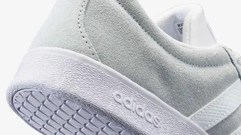 Zapatillas Marcha Urbana Adidas Vl Court 2.0 Mujer Gris