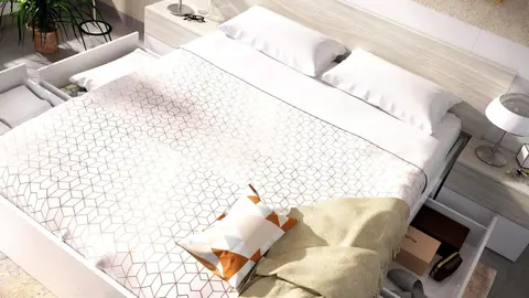 Recarga las pilas cada noche con la innovadora cama de Leroy Merlin