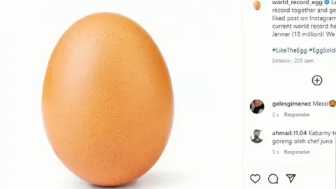 La foto con m&aacute;s likes de la historia de Instagram era un huevo pero la super&oacute; Lionel Messi
