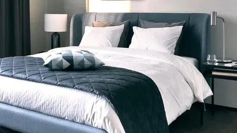 Estrena dormitorio en casa con esta bonita cama de matrimonio de Ikea