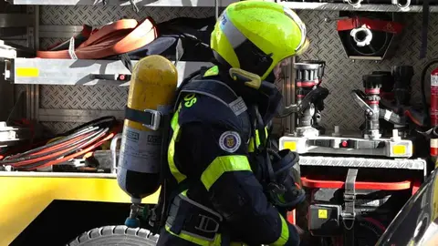 Bombero del Parque de Jerez