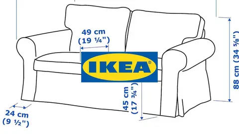 La locura por el &uacute;ltimo sof&aacute; de Ikea que tiene capacidad para 2 personas por 299 euros