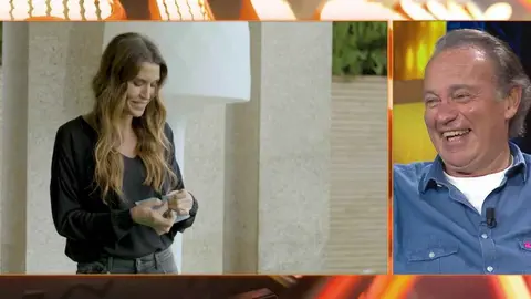 Broma de Bert&iacute;n Osborne a Susana Saborido en 'El Show de Bert&iacute;n'