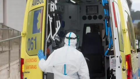 Hallan muerta a una mujer de 60 a&ntilde;os en una ambulancia que intentaba llegar a Melilla