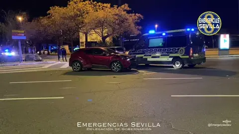 Quintuplica la tasa de alcohol y acaba provocando un grave accidente en Sevilla