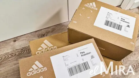 Pedido online de la tienda Adidas -