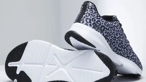 Zapatillas fitness Mujer Domyos 120 animal print