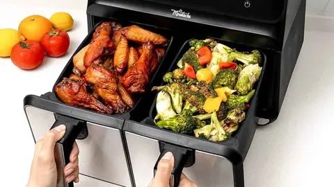 La Moustache - Freidora sin Aceite de 8 litros en Amazon