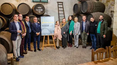 Presentaci&oacute;n del cartel del&nbsp;L Preg&oacute;n de la Pe&ntilde;a Flamenca Los Cern&iacute;calos | Foto: Noelia Herrera (Jonocla)